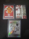 Lebron James card lot of 3