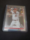 Mike Trout Topps refractor card