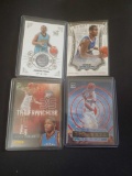 Basketball card lot of 4