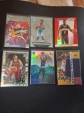 Basketball card lot of 6