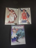 Basketball rc card lot of 3