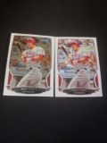 Mike Trout card lot of 2