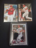 Mike Trout card lot of 3