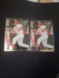 Mike Trout card lot of 2
