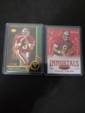 Steve Young #ed card lot of 2