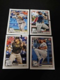 Baseball card lot of 4