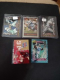 Sports card lot of 5