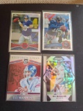 Refractor lot of 4 Eli Manning cards