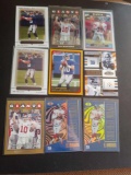 Eli Manning card lot of 9