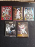 Eli Manning card lot of 5