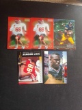 Sports card lot of 5