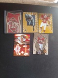 Sports card lot of 5