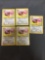 5 Count Lot of Jungle Eevee Pokemon Trading Cards