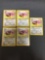 5 Count Lot of Jungle Eevee Pokemon Trading Cards