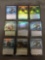 9 Card Lot of Magic the Gathering GOLD SYMBOL Rare Cards with Foils from Collection