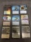 9 Card Lot of Magic the Gathering GOLD SYMBOL Rare Cards with Foils from Collection