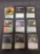 9 Card Lot of Magic the Gathering GOLD SYMBOL Rare Cards with Foils from Collection