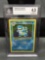 BGS Graded 1999 Pokemon Base Set Unlimited BLASTOISE Holofoil Rare Card - VG-EX+ 4.5