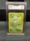 GMA Graded 1999 Pokemon Base Set Unlimited BULBASAUR Trading Card - NM 7