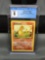 CGC Graded 1999 Pokemon Base Set Unlimited CHARMANDER Trading Card - NM-MT 8