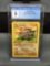 CGC Graded 1999 Pokemon Fossil 1st Edition GRAVELER Trading Card - MINT 9