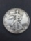 1943 United States Walking Liberty Silver Half Dollar - 90% Silver Coin