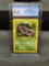 CGC Graded 1999 Pokemon Fossil 1st Edition ARBOK Trading Card - NM-MT+ 8.5