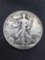 1945 United States Walking Liberty Silver Half Dollar - 90% Silver Coin