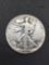 1941-D United States Walking Liberty Silver Half Dollar - 90% Silver Coin