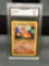 GMA Graded 1999 Pokemon Base Set Unlimited CHARMELEON Trading Card - NM-MT 8