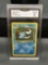 GMA Graded 1999 Pokemon Jungle Unlimited VAPOREON Holofoil Rare Trading Card - EX-NM 6
