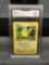 GMA Graded 1999 Pokemon Jungle 1st Edition PIKACHU Trading Card - NM+ 7.5