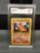 GMA Graded 1999 Pokemon Base Set Unlimited CHARMELEON Trading Card - NM-MT 8