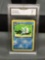 GMA Graded 2000 Pokemon Team Rocket DARK WARTORTLE Trading Card - NM 7