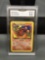 GMA Graded 2000 Pokemon Team Rocket DARK CHARMELEON Trading Card - NM-MT+ 8.5