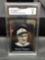 GMA Graded 2001 Topps Chrome Before Topps HONUS WAGNER Pirates Baseball Card - MINT 9