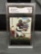 GMA Graded 2001 Press Pass MICHAEL VICK Falcons ROOKIE Football Card - GEM MINT 10