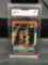 GMA Graded 1986-87 Fleer #62 ALLEN LEAVELL Rockets Vintage Basketball Card - NM 7