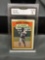 GMA Graded 1972 Topps #300 HANK AARON Braves In Action Vintage Baseball Card - EX-NM 6