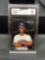 GMA Graded 1989 Mother's Cookies #1 KEN GRIFFEY JR. Mariners ROOKIE Baseball Card - MINT 9