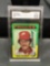 GMA Graded 1975 Topps #70 MIKE SCHMIDT Phillies Vintage Baseball Card - VG+ 3.5
