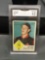 GMA Graded 1963 Fleer #22 JIM KAAT Twins Vintage Baseball Card - VG-EX+ 4.5