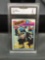 GMA Graded 1977 Topps #245 TERRY BRADSHAW Steelers Vintage Football Card - EX 5