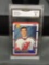 GMA Graded 1990-91 Score #439 MARTIN BRODEUR Devils ROOKIE Hockey Card - NM-MT 8