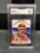 GMA Graded 2020 Donruss Diamond Kings #9 MIKE TROUT Angels Baseball Card - NM-MT+ 8.5