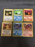 Amazing Lot of Vintage 2000 Pokemon Team Rocket Starters & Evolutions Trading Cards