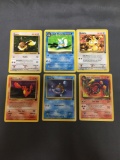 Amazing Lot of Vintage 2000 Pokemon Team Rocket Starters & Evolutions Trading Cards