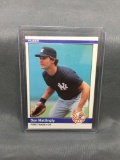 1984 Fleer #131 DON MATTINGLY Yankees ROOKIE Baseball Card