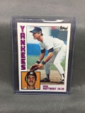 1984 Topps #8 DON MATTINGLY Yankees ROOKIE Baseball Card