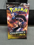 Champion's Path Pokemon Factory Sealed 10 Card Booster Pack from ETB Break